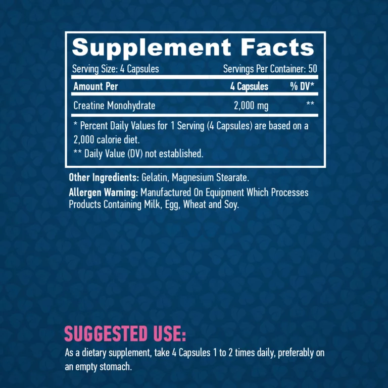 170 haya labs sports creatine monohydrate 500 mg 200 caps label
