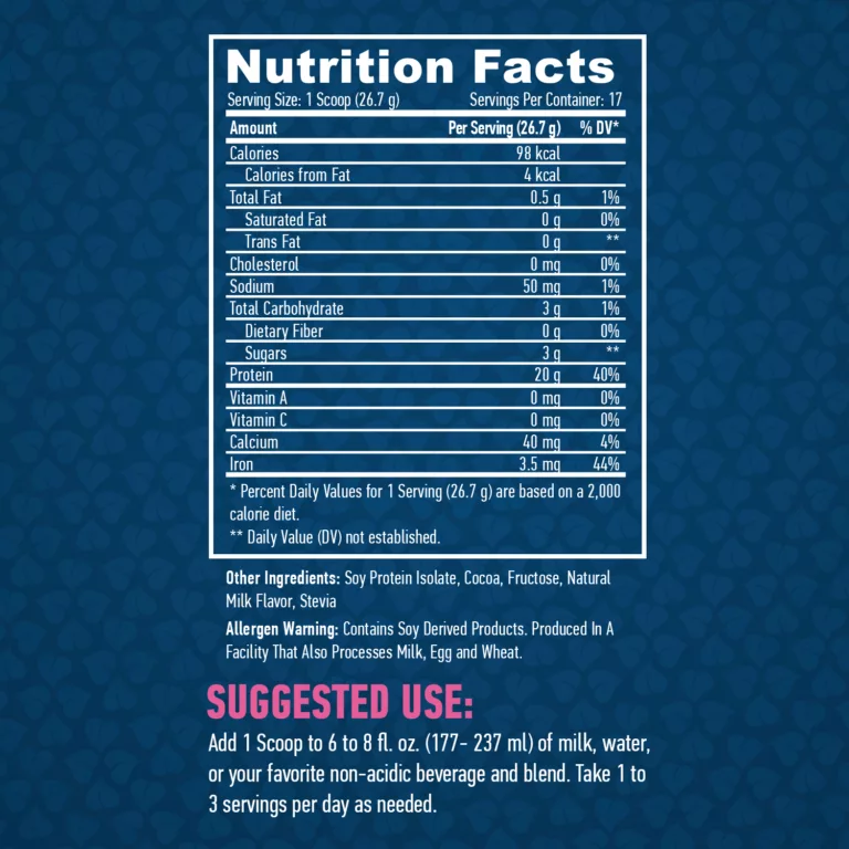 191 haya labs 100 soy protein isolate non gmo label