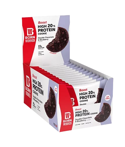 born winner boost protein cookie box