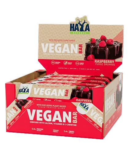 haya labs vegan protein bar